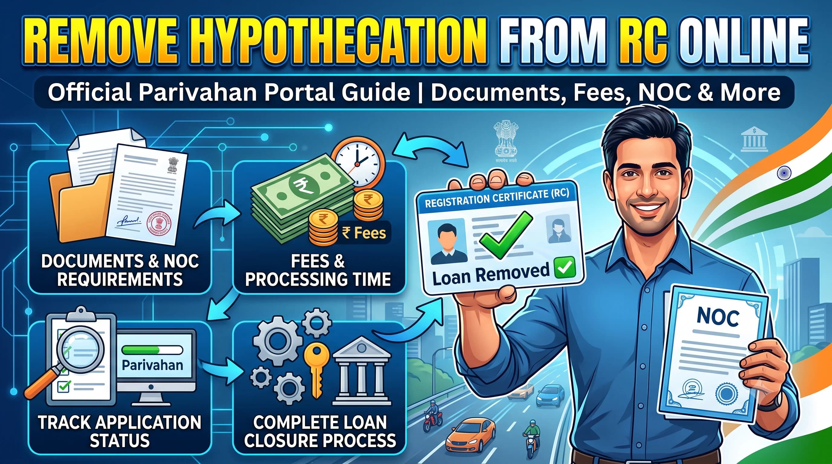 Hypothecation Removal