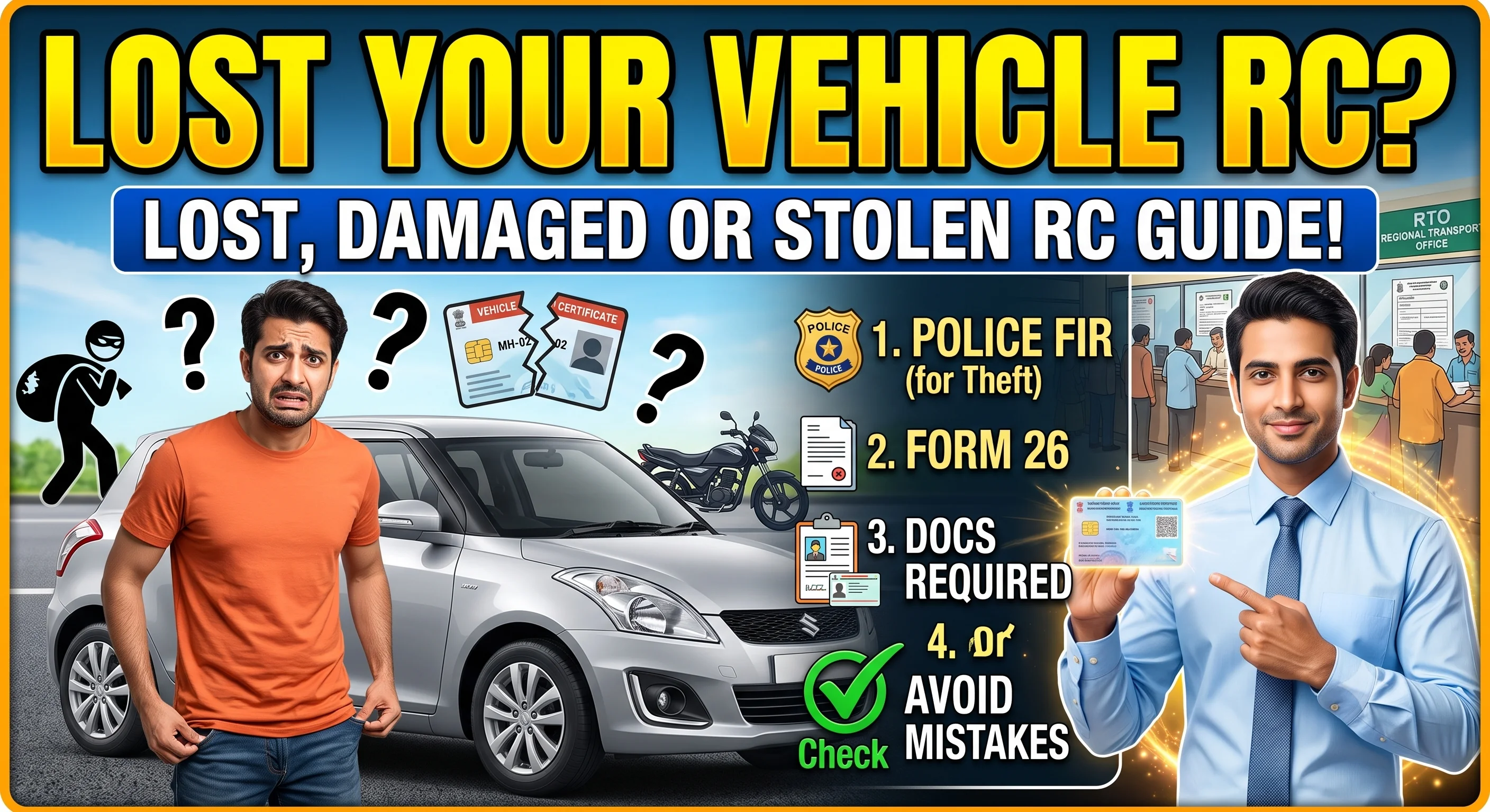 Lost, Damaged or Stolen RC Guide