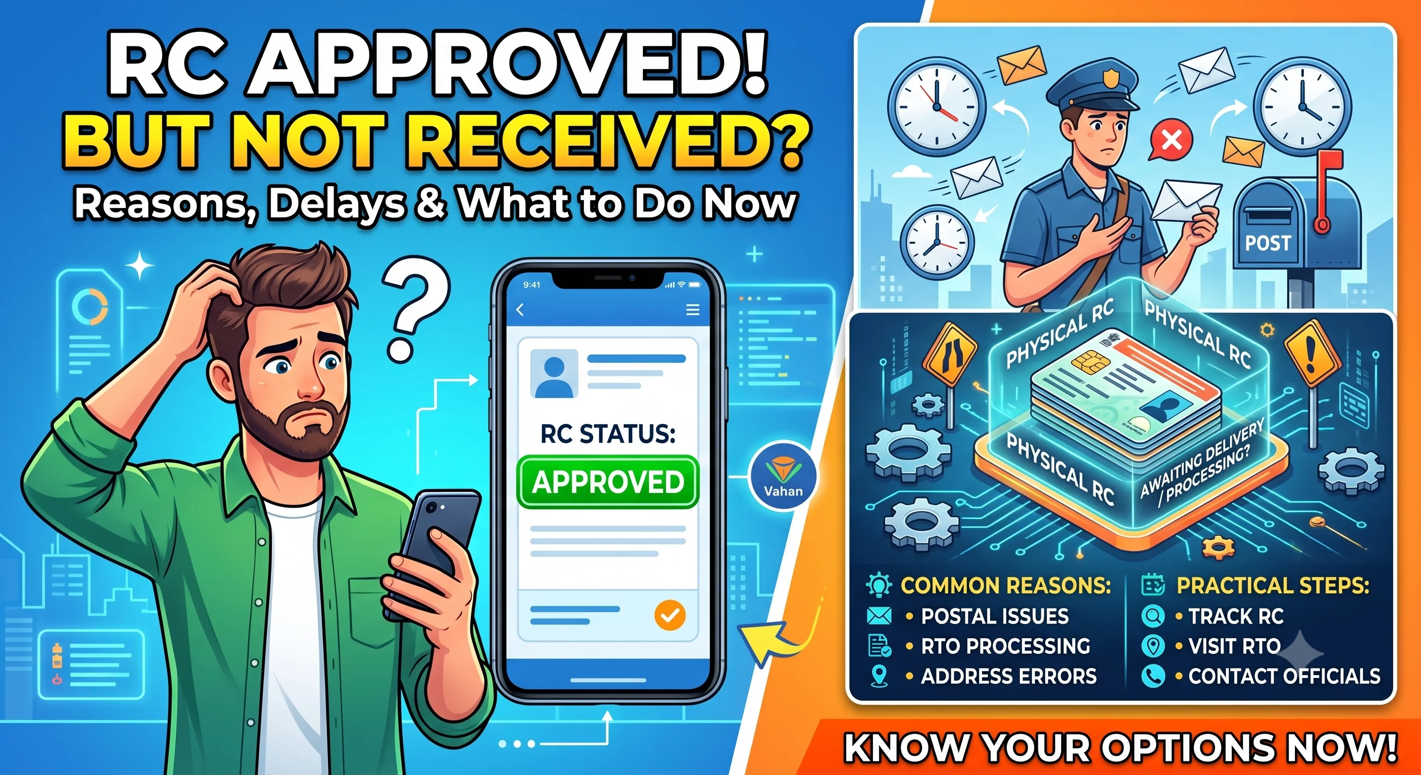 RC Approved but Not Received