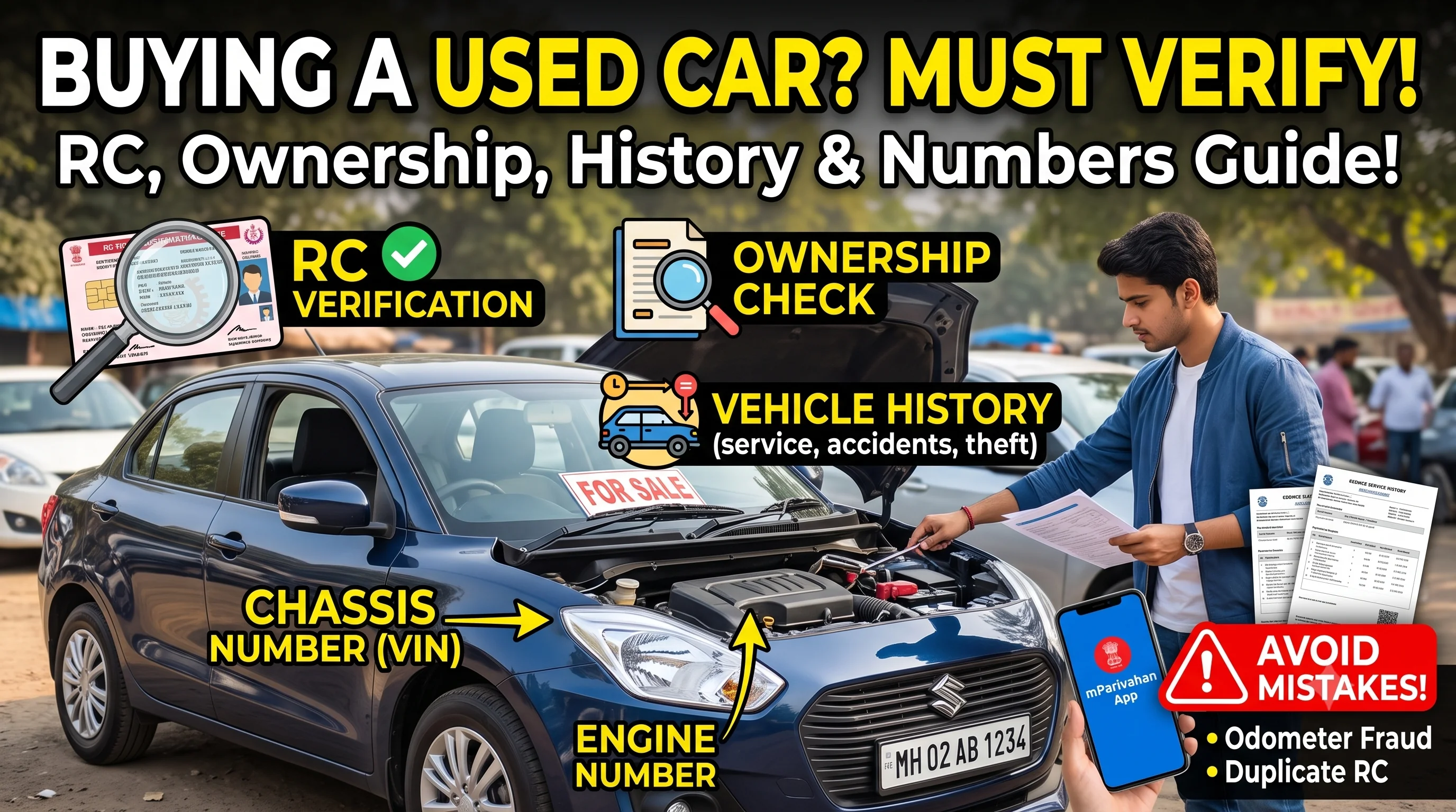 Verify a Used Vehicle Before Buying